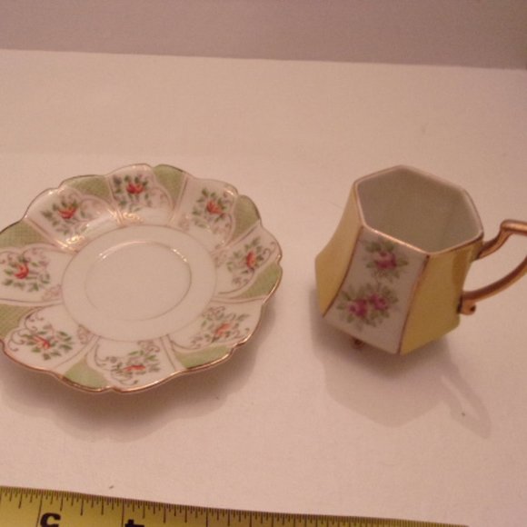 OCCUPIED JAPAN ANTIQUE TEA CUP. WS - Picture 2 of 4